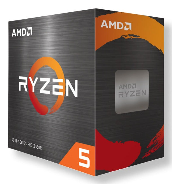 AMD Ryzen 5 5500F Prozessor – 6/12 Kerne/Threads, 3 GHz (Boost 4,4 GHz), 65 W – für X570, X470, X370 und andere
