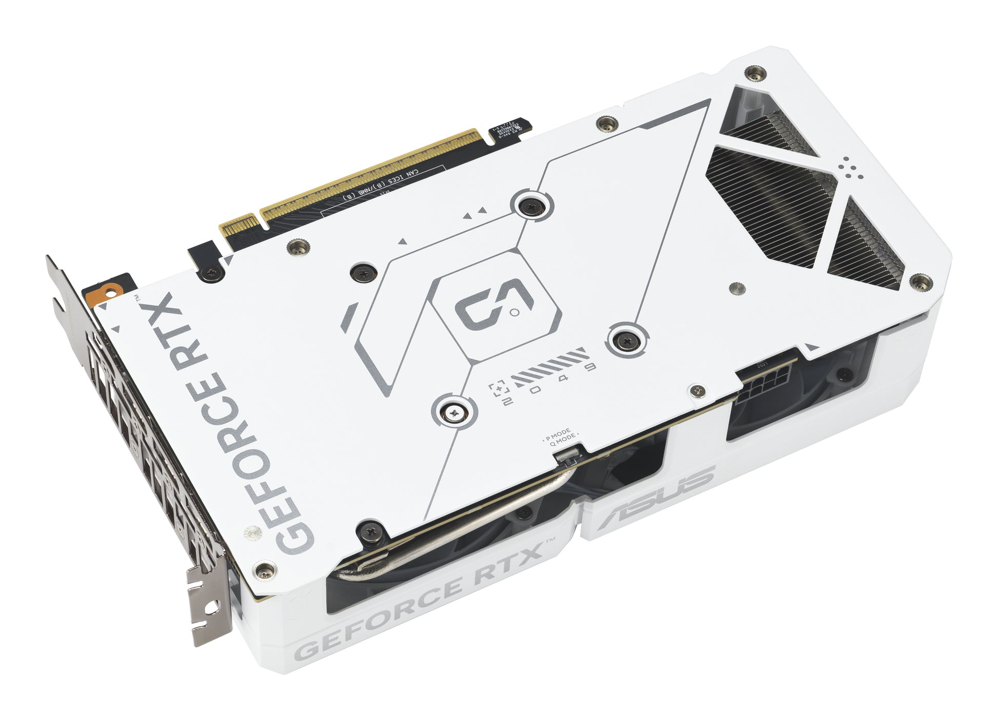 ASUS DUAL-RTX5060TI-O16G-WHITE – Grafikkarte – GeForce RTX 5060 Ti, 16 GB GDDR7, PCIe 5.0, 3×DP/1×HDMI, Weiss