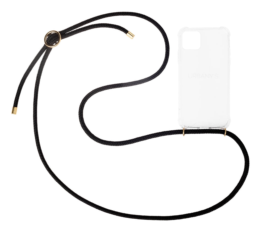 Urbany's Necklace-Hülle Night Owl Silverrings – für Apple iPhone 17