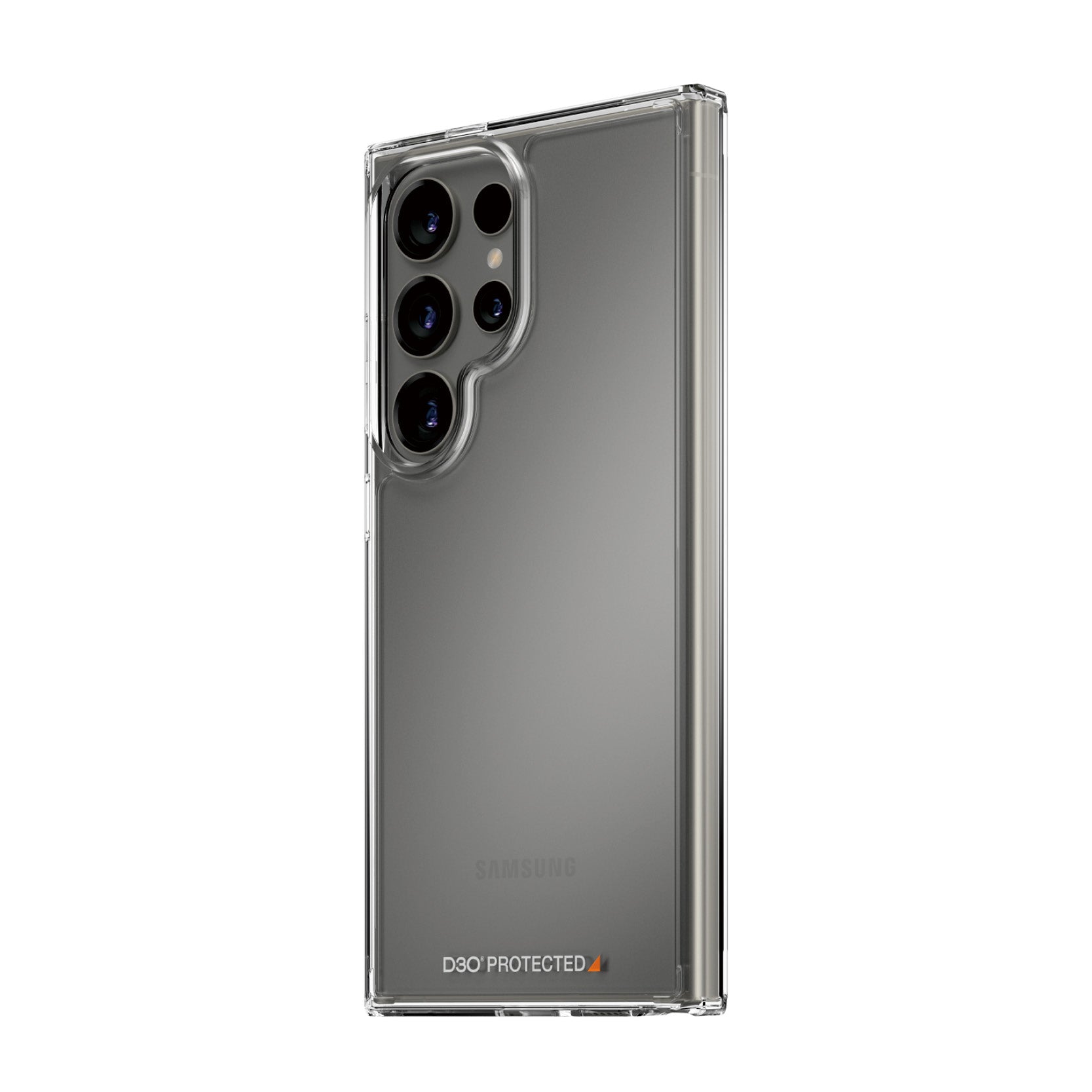 PanzerGlass Backcover – für Samsung Galaxy S24 Ultra, Recycling-Kunststoff, D3O, transparent