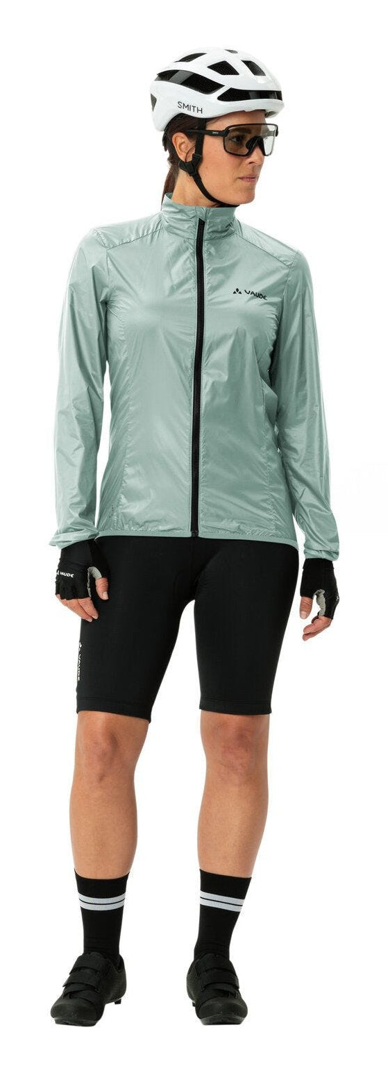VAUDE Windbreaker-Jacke Matera – Grösse 42 – Grün, Polyamid (recycelt), winddicht