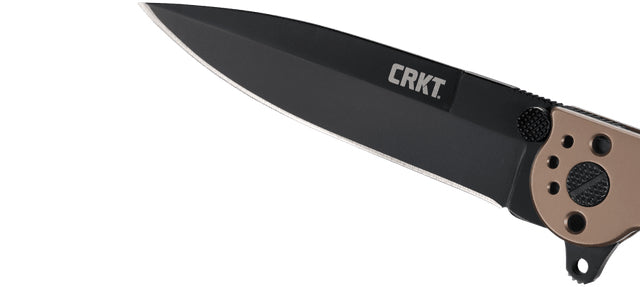 CRKT M16-03BK – Klappmesser 90 mm, Edelstahlgriff, Bronze