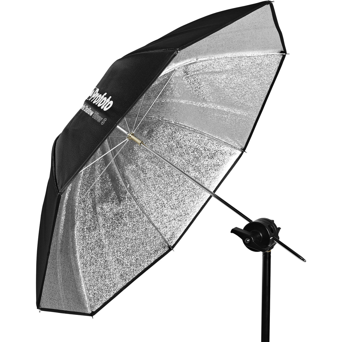 Profoto Blitzschirm Shallow Silver S – 85 cm, Tiefe 200 mm – Silber