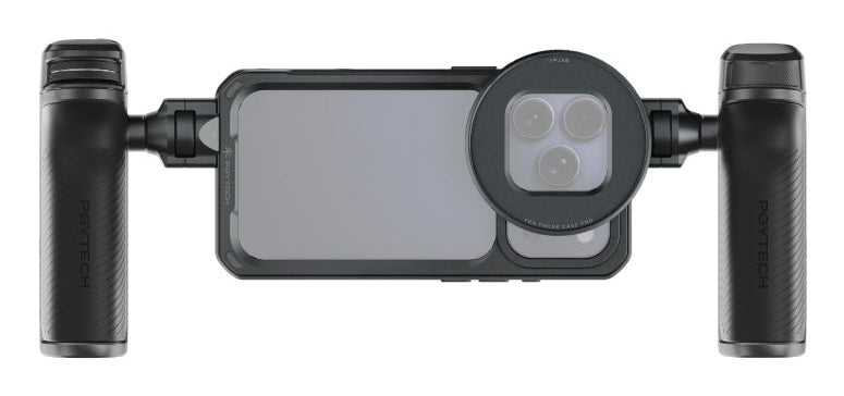 PGYTECH ProShot – Foto-/Video-Griff – für iPhone 17 Pro – Aluminium, Schwarz
