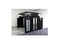 APC HyperPod Dachplatte – 300 × 2056 mm, schwarz, für HyperPod