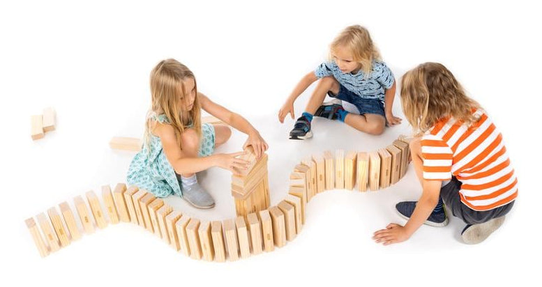 KOOR Kuujenga XXL – Geschicklichkeitsspiel, 2–6 Spieler, ab 6 Jahren, 15 Min., DE/FR/IT