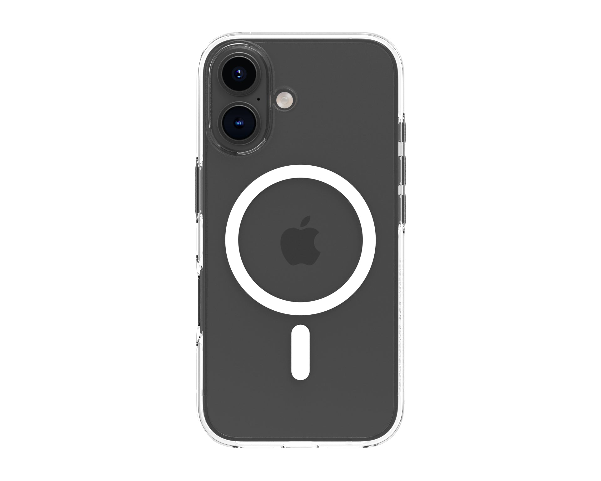 dbramante1928 Backcover – für Apple iPhone 16 – transparent – MagSafe-kompatibel