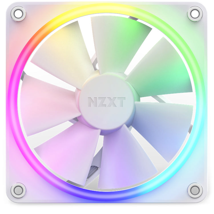 NZXT RF-R12TF-W1 – Lüfter – 3×120 mm, RGB, 500–1800 U/min, Weiss