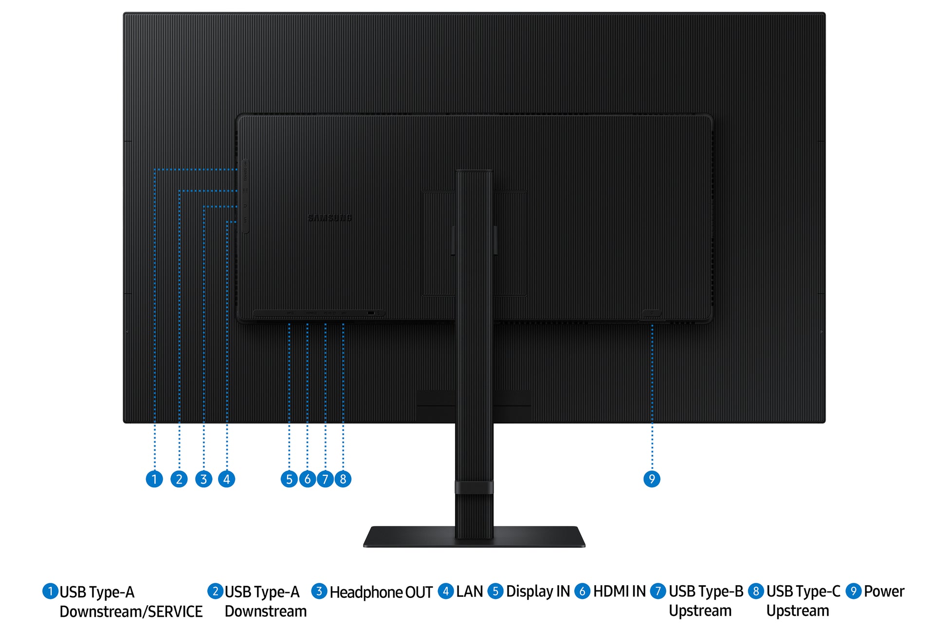 Samsung S80Ud – Monitor, 37" 3840 × 2160 (UHD 4K), LCD, Schwarz