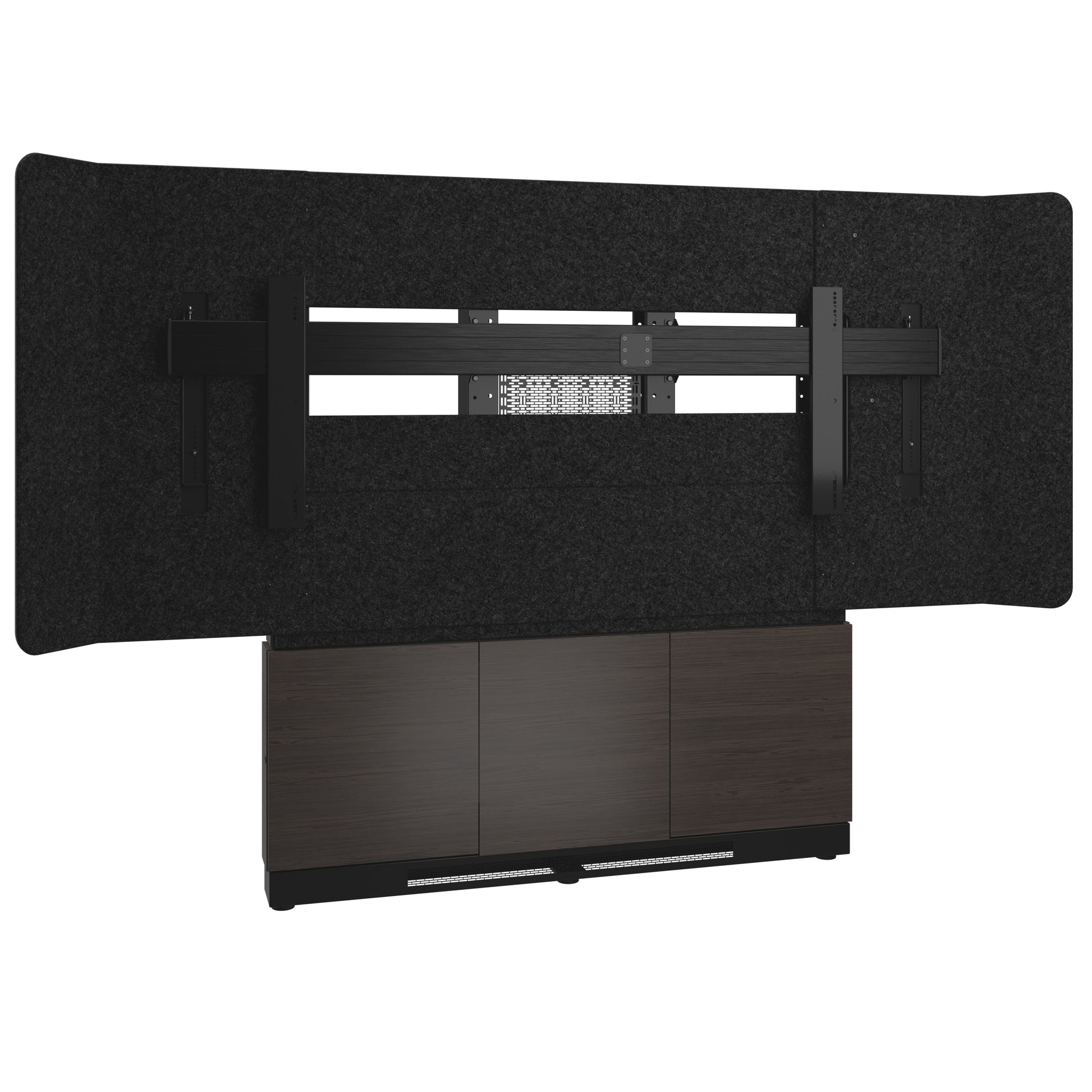 Middle Atlantic Wandlift (bodenstehend) – bis 105" – bis 102 kg, Kabelmanagement – FM-DS-6675FW-LA3B