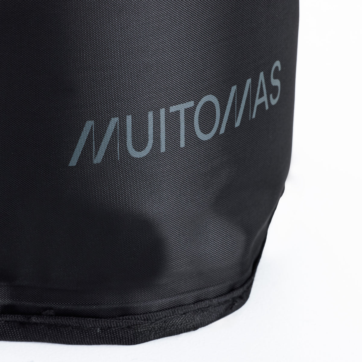 Muitomas Flaschenkühler-Tasche GLACETTEBK – 15 × 22 × 1,5 cm, Neopren, Schwarz, für 1 Flasche