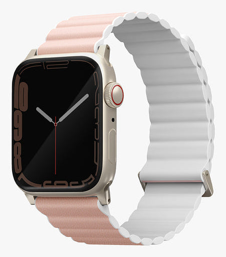 Uniq Revix Premium Edition – Armband – für Apple Watch 40/41/42 mm, Rosa, 120–180 mm