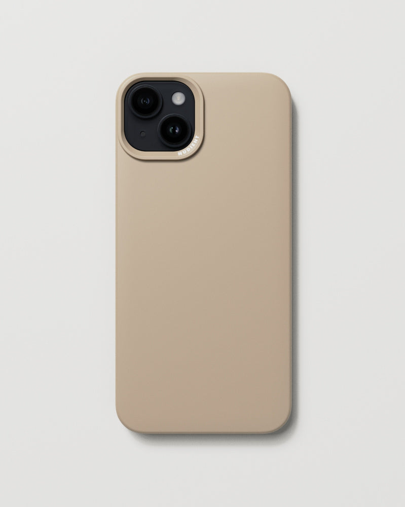 Nudient – Backcover – für Apple iPhone 15 Plus – Clay Beige – MagSafe-kompatibel