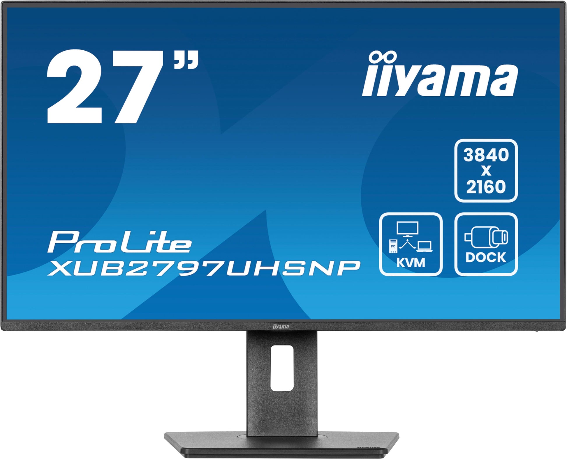 iiyama XUB2797UHSNP-B1 – Monitor, 27" 4K UHD (3840 × 2160), 350 cd/m²