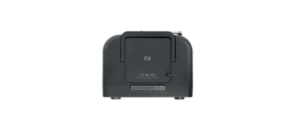 Muse M-182 DB – Tragbares DAB+ Radio, CD, Kassettendeck, UKW, Bluetooth – Schwarz