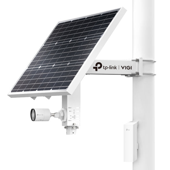 TP-Link VIGI SP6030 – Solarpanel – 60 W, 31,2 Ah/10,8 V, 3× DC-Ausgänge, MPPT, verstellbar – IP66