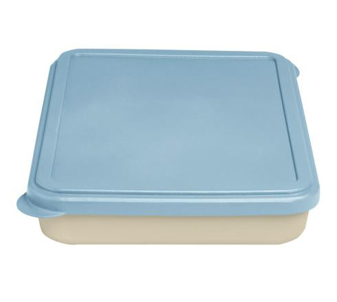 PRONAPPE PRO nappe Menuschale – 25 × 21 × 5 cm, Kunststoff (biozirkulär), mit Deckel, spülmaschinenfest, BPA-frei