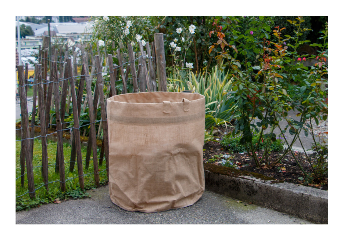 Colibri Mehrzweckbeutel – 70 l, Jute, beige, 440 × 440 × 440 mm, 1 Stk