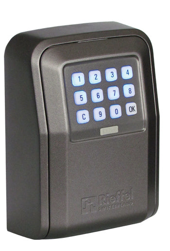 Rieffel Schlüsseldepot KSB-ELO XL, für bis zu 25 Schlüssel, Elektronikschloss (6-stellig), schwarz