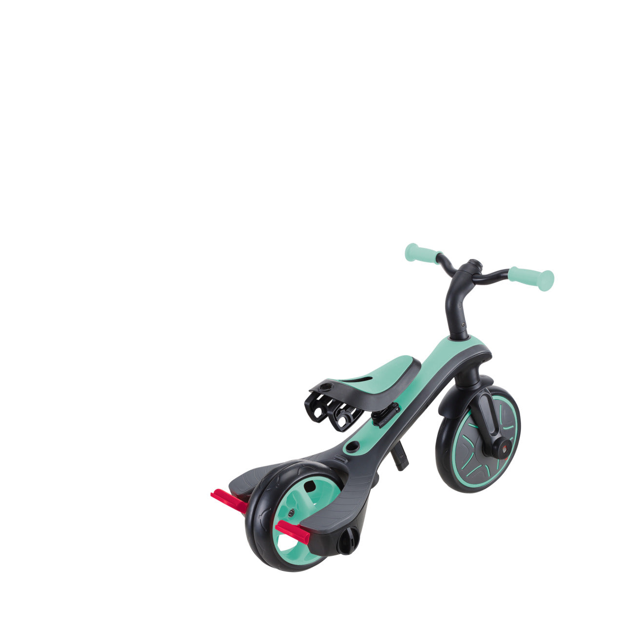 Globber Explorer 4-in-1 Dreirad – Gurt, Schiebestange, verstellbarer Sitz – ab 10 Monaten