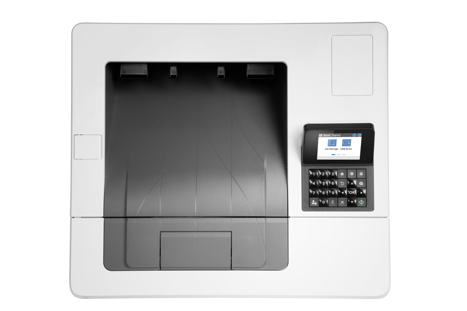 HP LaserJet Enterprise M507dn – A4, S/W, Duplex, 43 S./Min., 1200 × 1200 dpi, LAN/USB, Papier: 650 Blatt