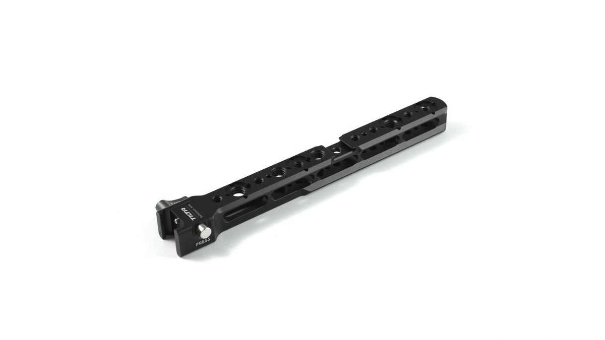 Tilta TGA-ME Halterungserweiterung – Aluminium/Edelstahl, 254 × 38,1 × 76,2 mm, 1/4-20″ Gewinde, Schwarz