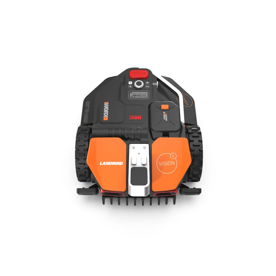 WORX Vision Landroid L1600 Rasenmähroboter – 20 V – Schnittbreite 22 cm – Mähfläche 1600 m² – 4,0 Ah & Ladegerät