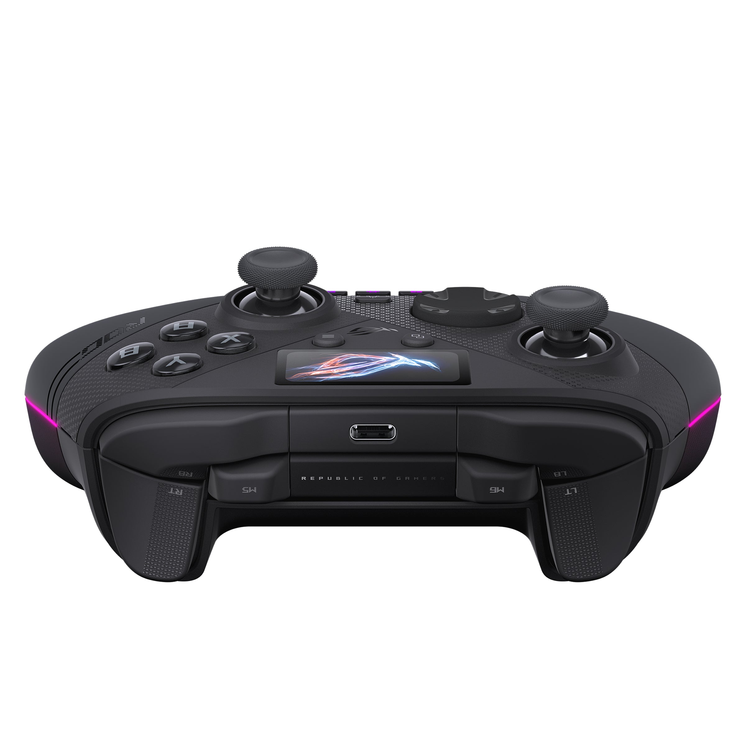 ASUS ROG Raikiri II Pro – Gamepad – USB + RF + Bluetooth, LED, für PC (Windows 10 & 11), Schwarz