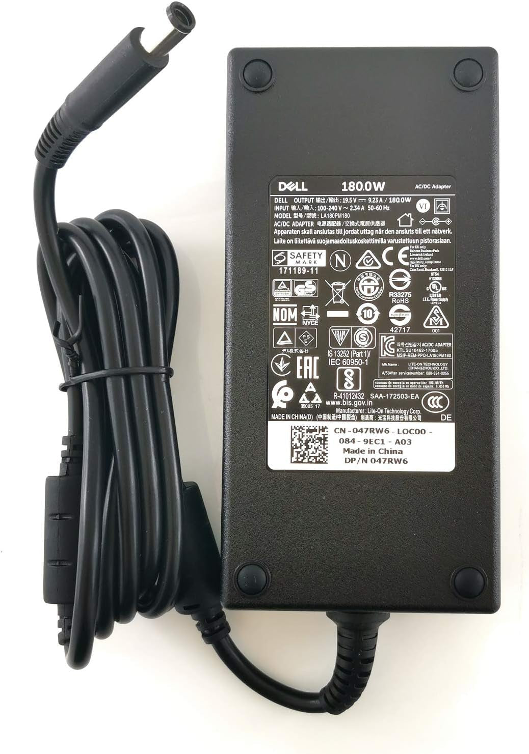 DELL Netzteil 180 W – für Alienware X51, X51 R2, Alienware M17xR4 und andere