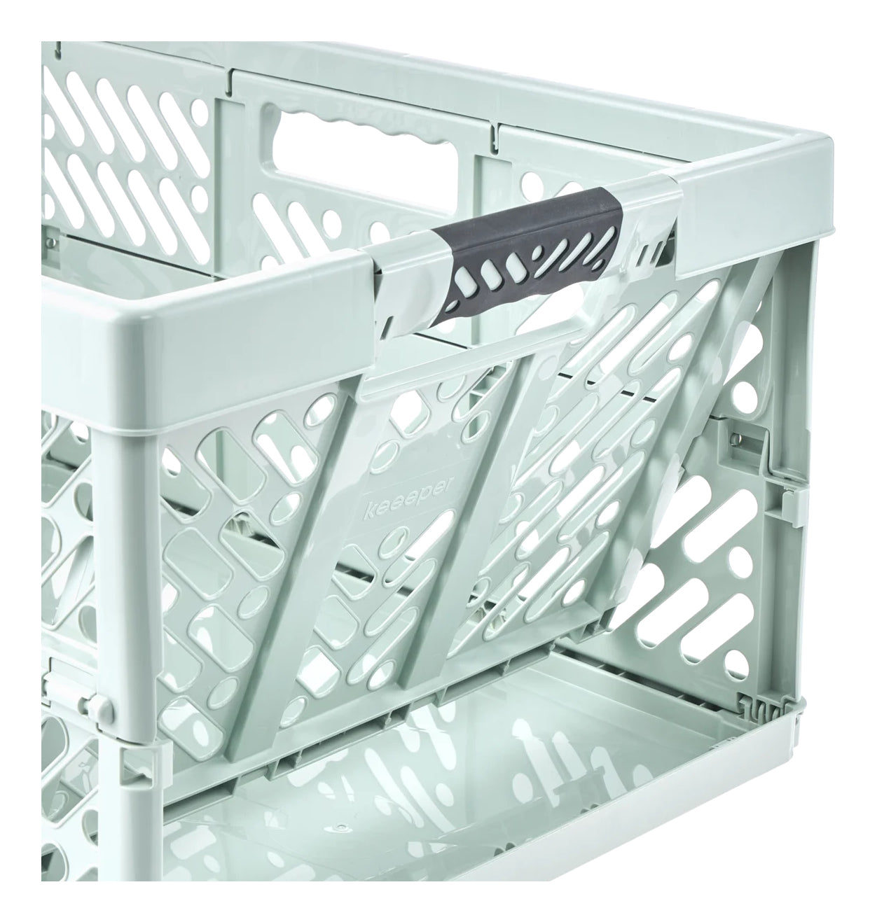 keeeper Ben Klappbox 45 l – faltbar – Kunststoff – grün – 540 × 280 × 370 mm