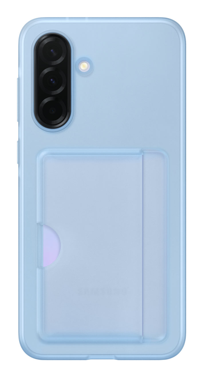 Samsung Backcover – für Samsung Galaxy A36 5G, mit Kartenfach, Kunststoff, Blau