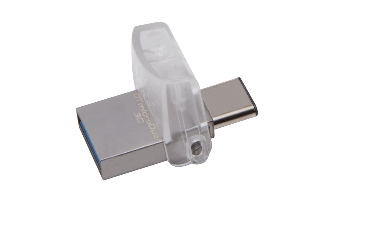 Kingston Technology Kingston DataTraveler microDuo 3C – 64 GB – USB Type-A/Type-C, USB 3.2 Gen 1, 100 MB/s Lesen