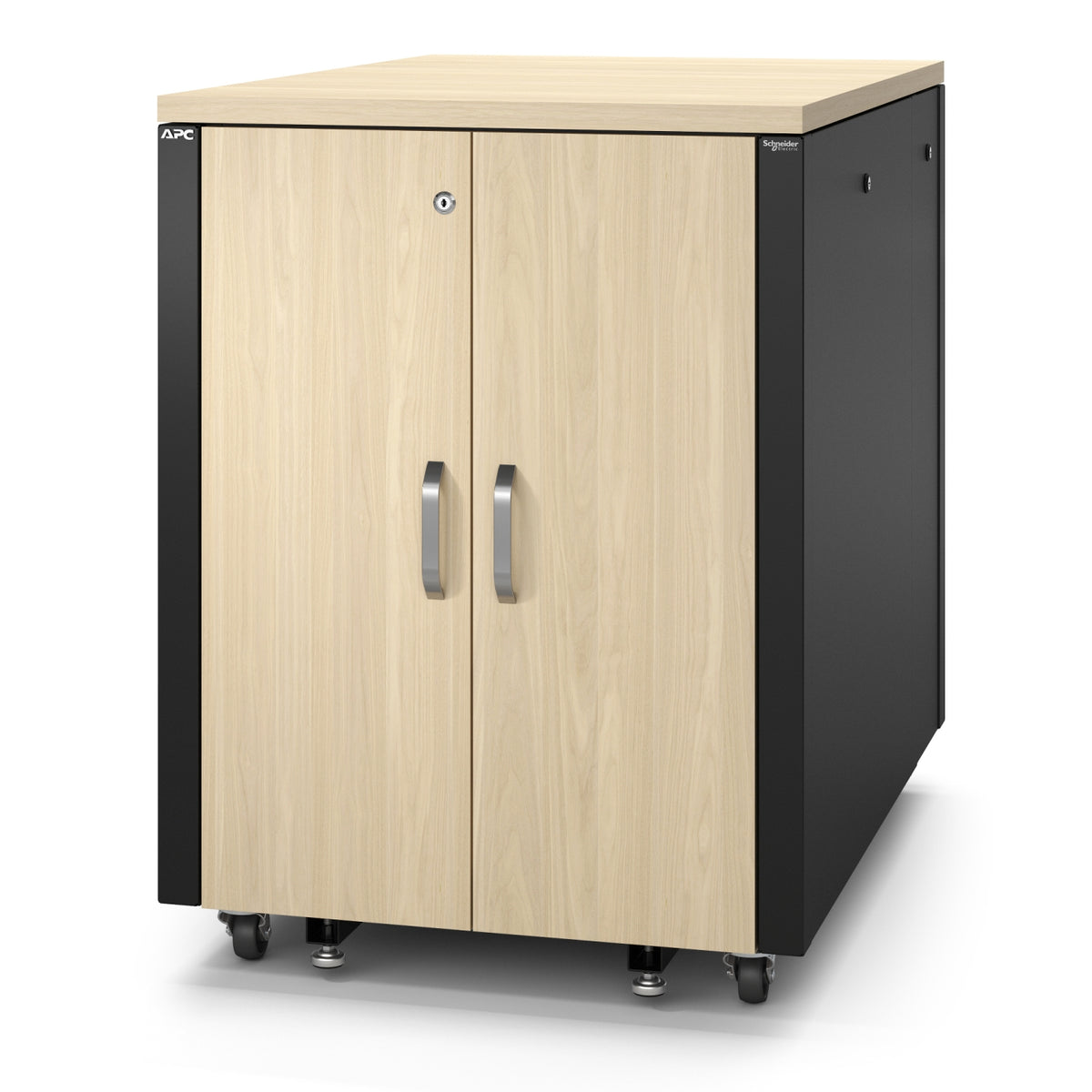 APC NetShelter Soundproof – 19" Netzwerkschrank 17U, abschliessbar, 750 × 1130,4 × 1005 mm, schwarz
