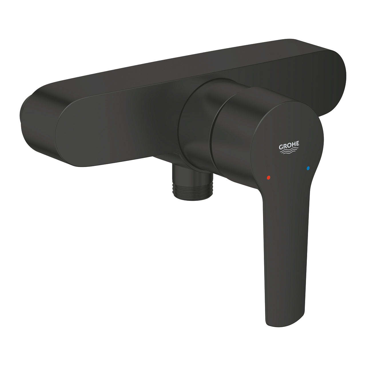 GROHE Badebatterie (Unterputz) Start – Einhebelmischer, Metall, Schwarz