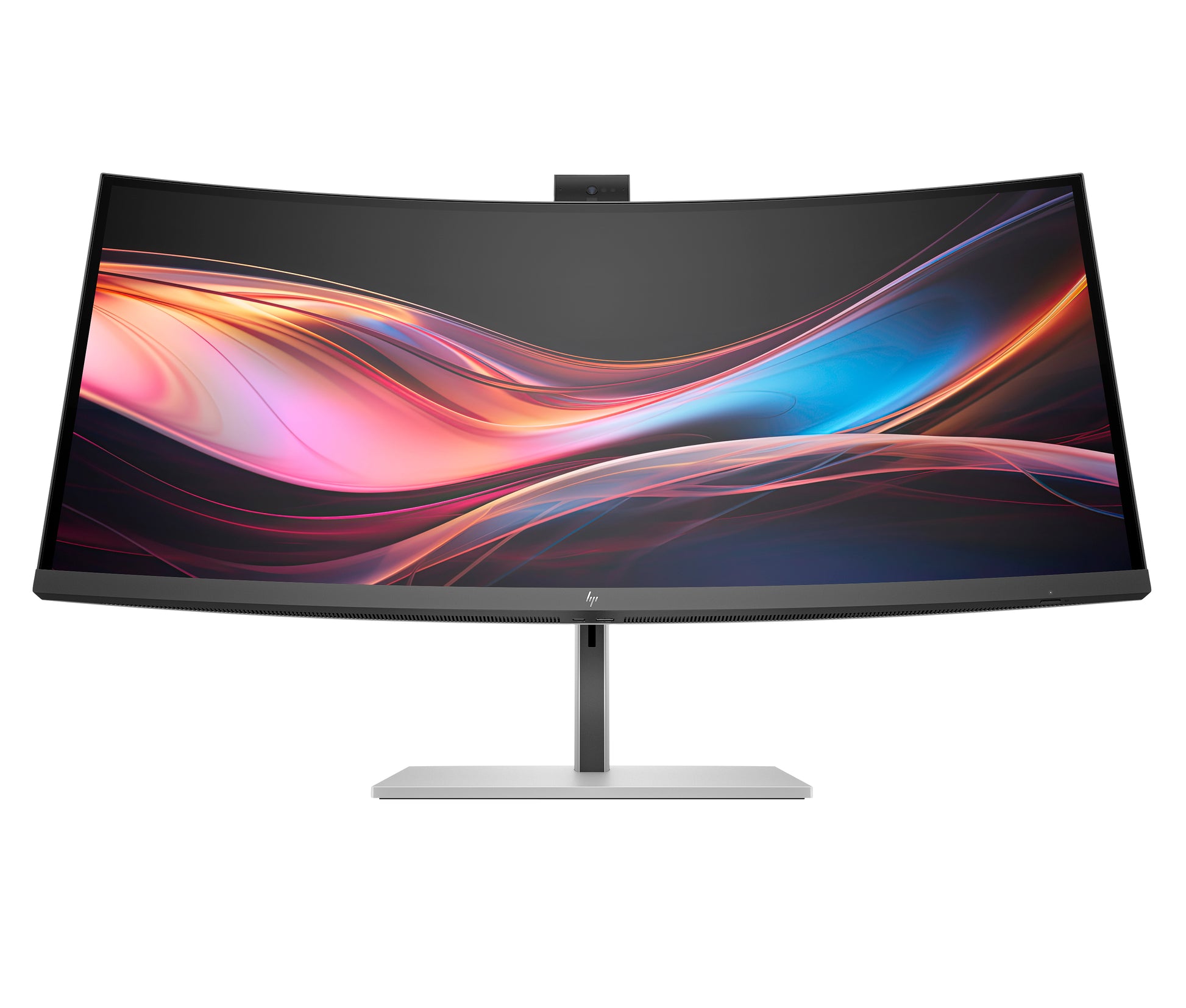 HP 734Pm – 34" Curved, 3440 × 1440 (UWQHD), IPS Schwarz, 120 Hz, Thunderbolt 4, Webcam, KVM, LAN