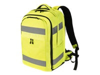 DICOTA Freizeit-Rucksack – 32–38 l, gelb, Hi-Vis