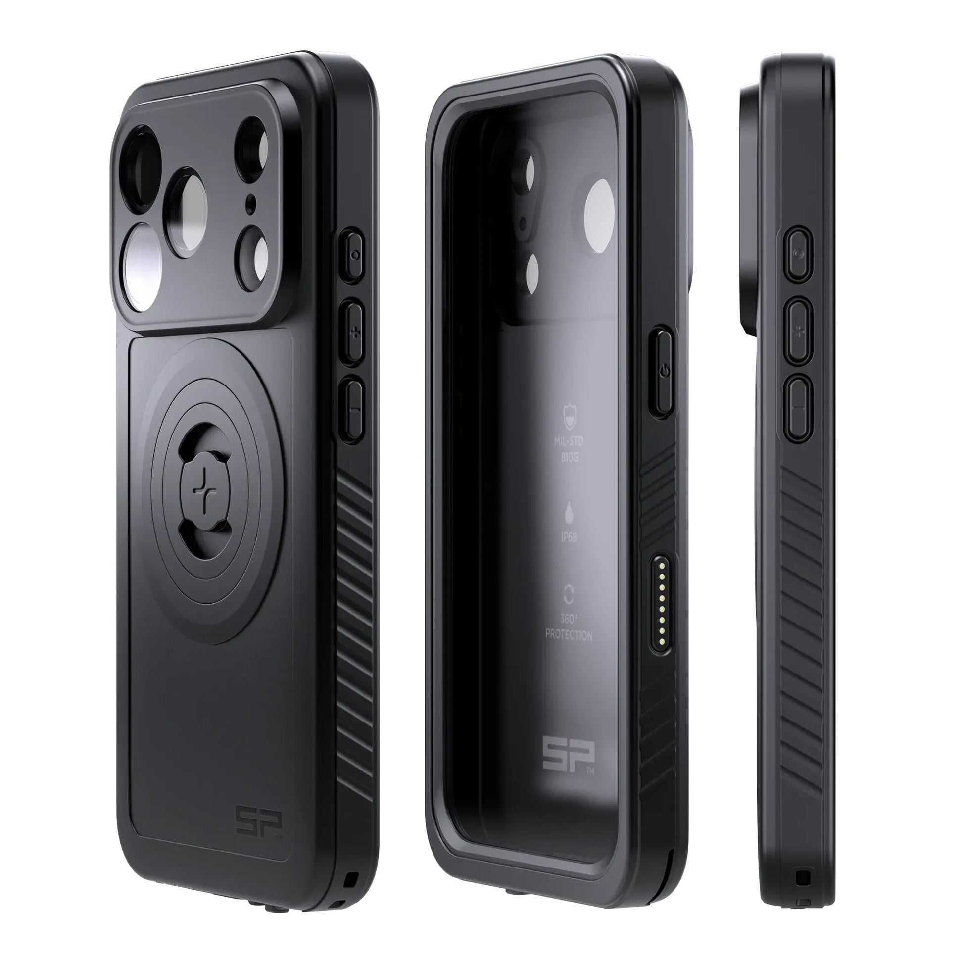 SP Connect Xtreme SPC+ Backcover – für Apple iPhone 17 Pro – MagSafe, Kunststoff, Schwarz