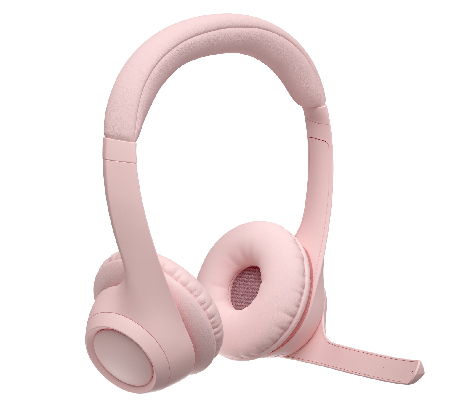 Logitech Zone 300 – Duo Headset, On-Ear – Bluetooth 5.3, ANC, Boom-Mikrofon – Rosa – für PC/Mac – bis 16 h
