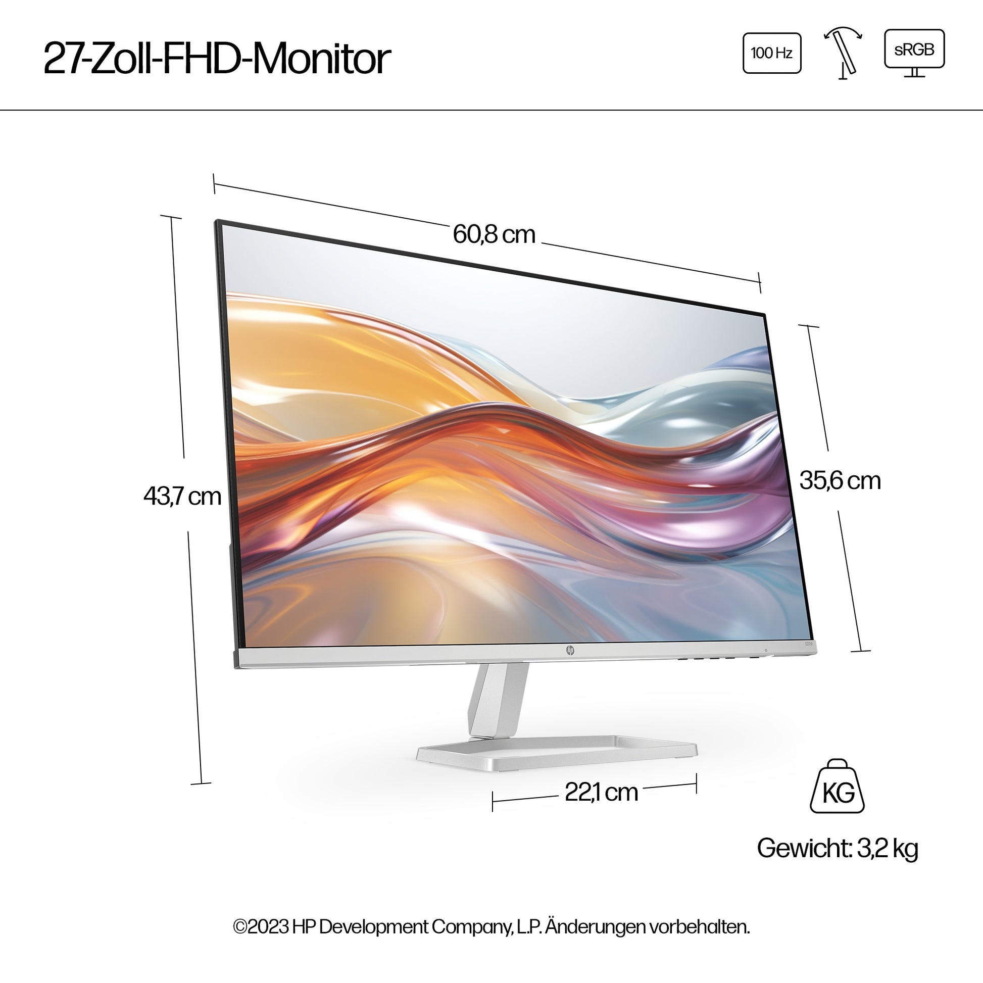 HP S5 527SF – Monitor, 1920 × 1080 (Full HD)