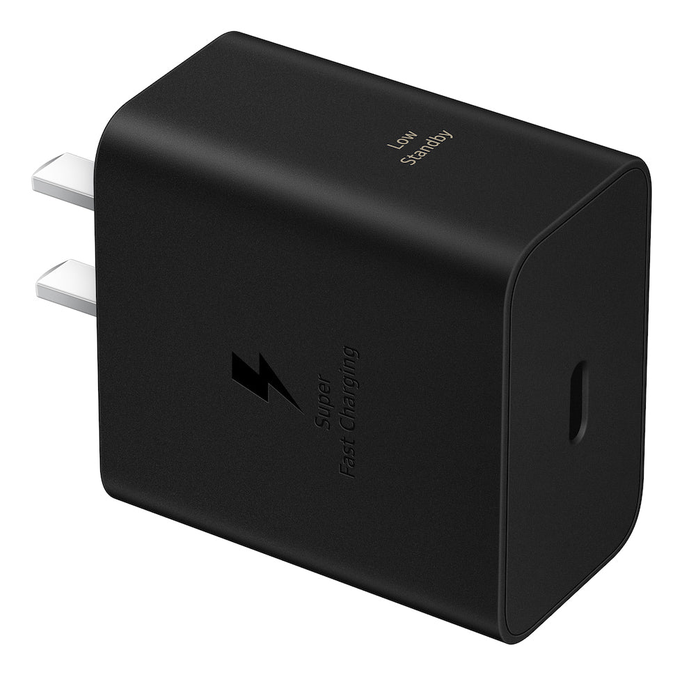 Samsung USB-Ladegerät 60 W – USB-C×1 – Schnellladung – für Laptop, Smartphone, Tablet – schwarz