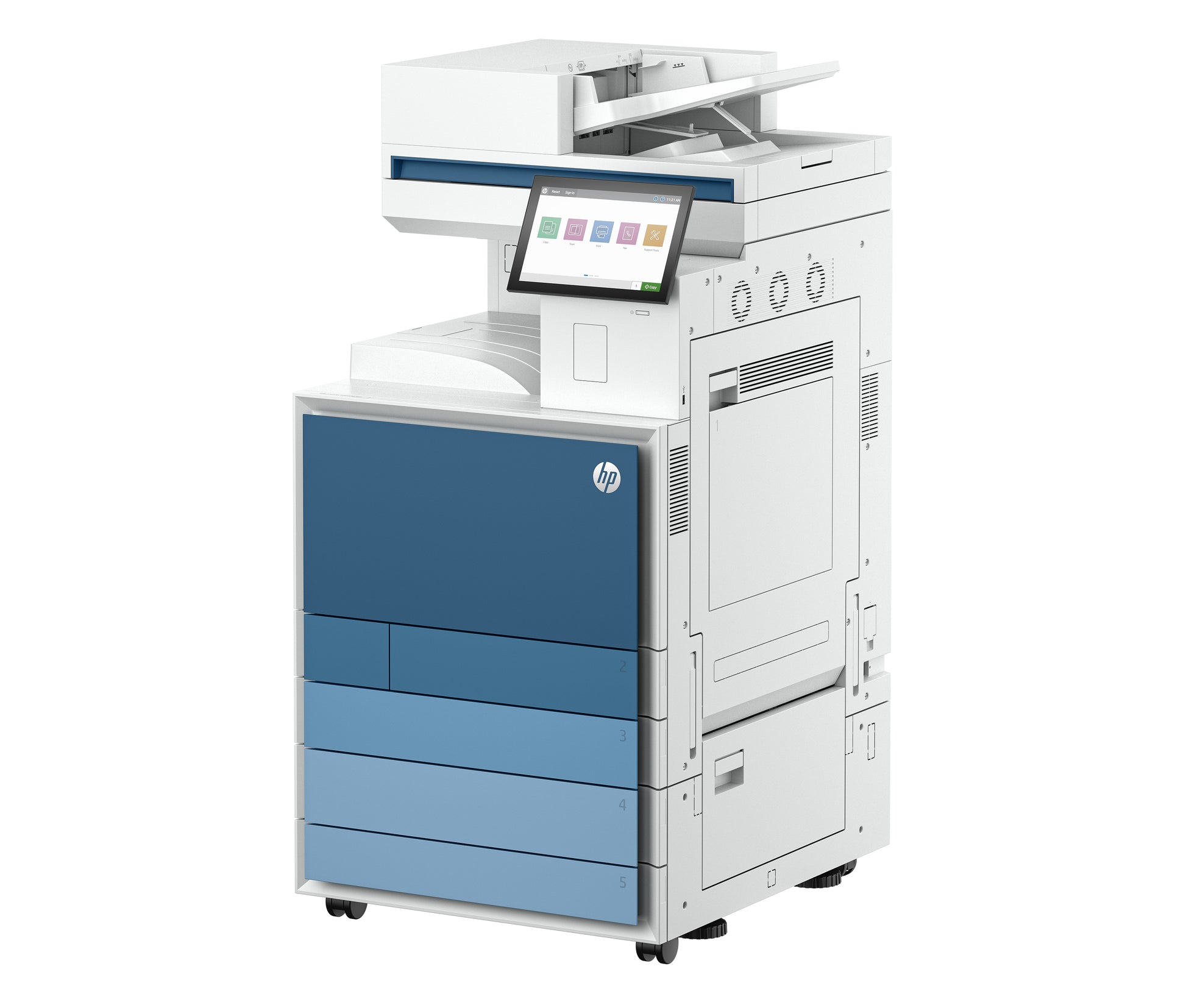 HP 8801Dn – Farbiges Laser-MFP A4 – WLAN – Duplex – 60 S./Min. S/W