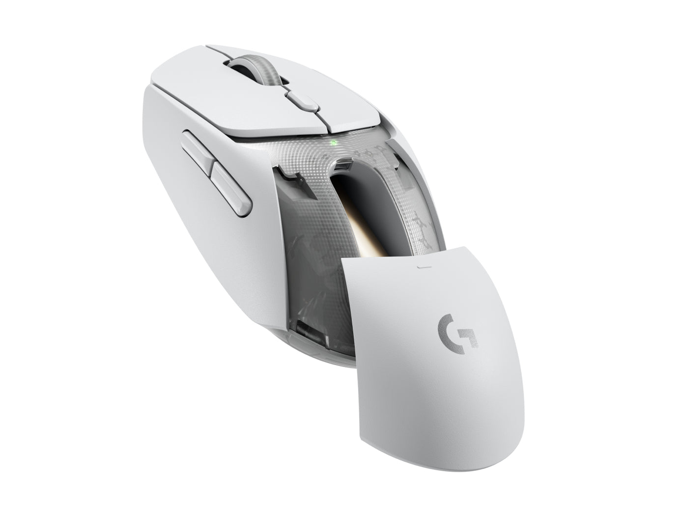 Logitech G G309 LIGHTSPEED – Gaming-Maus – Kabellos (Bluetooth/2,4 GHz), 2560 DPI, Rechts, Weiss