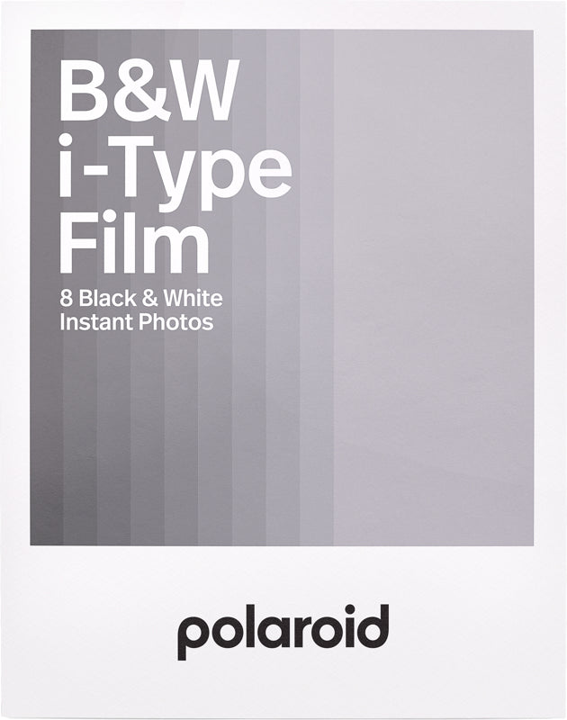 Polaroid i-Type Sofortbildfilm – ISO 640, Schwarzweiss – für OneStep2, OneStep, Now u. a. – 8er-Pack