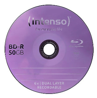 Intenso BD-R 25 GB – 6×, bedruckbar, 25er Pack