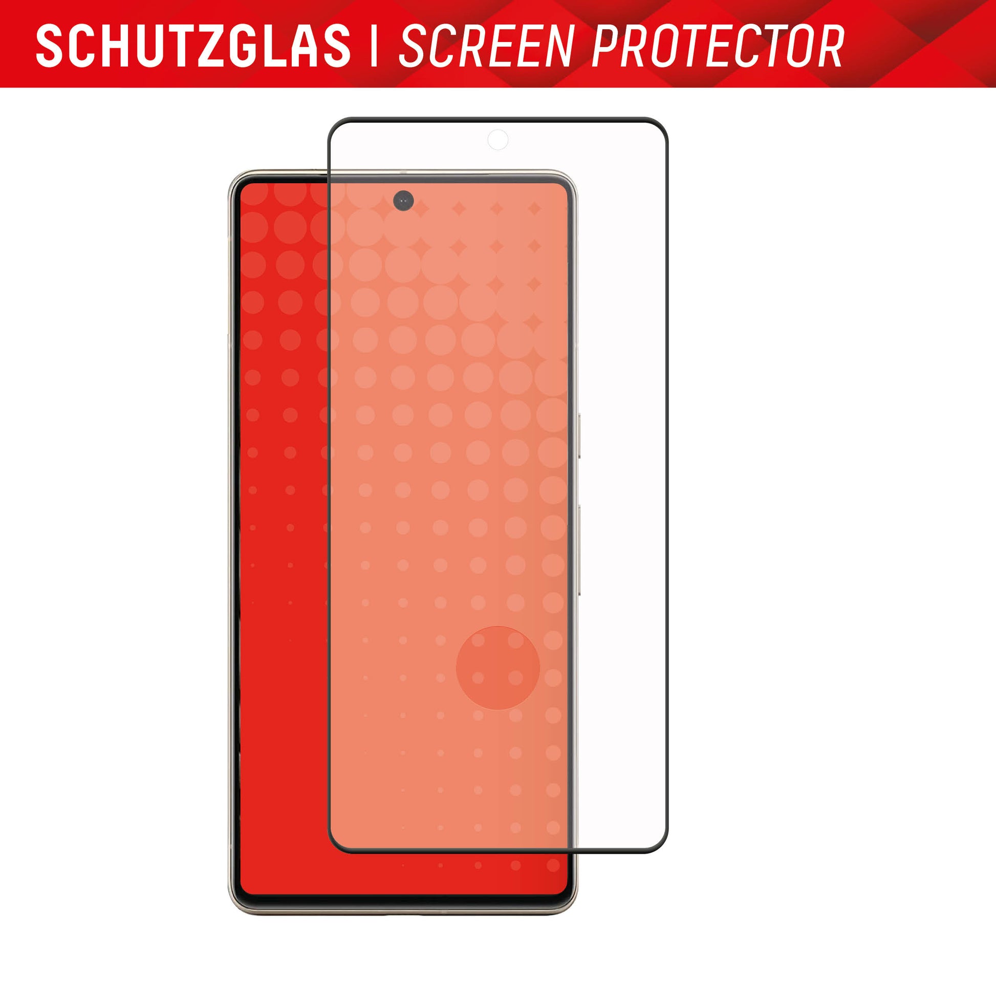 E.V.I. Displayschutz (Panzerglas), Full Cover – für Pixel 7 Pro – mit Applikator