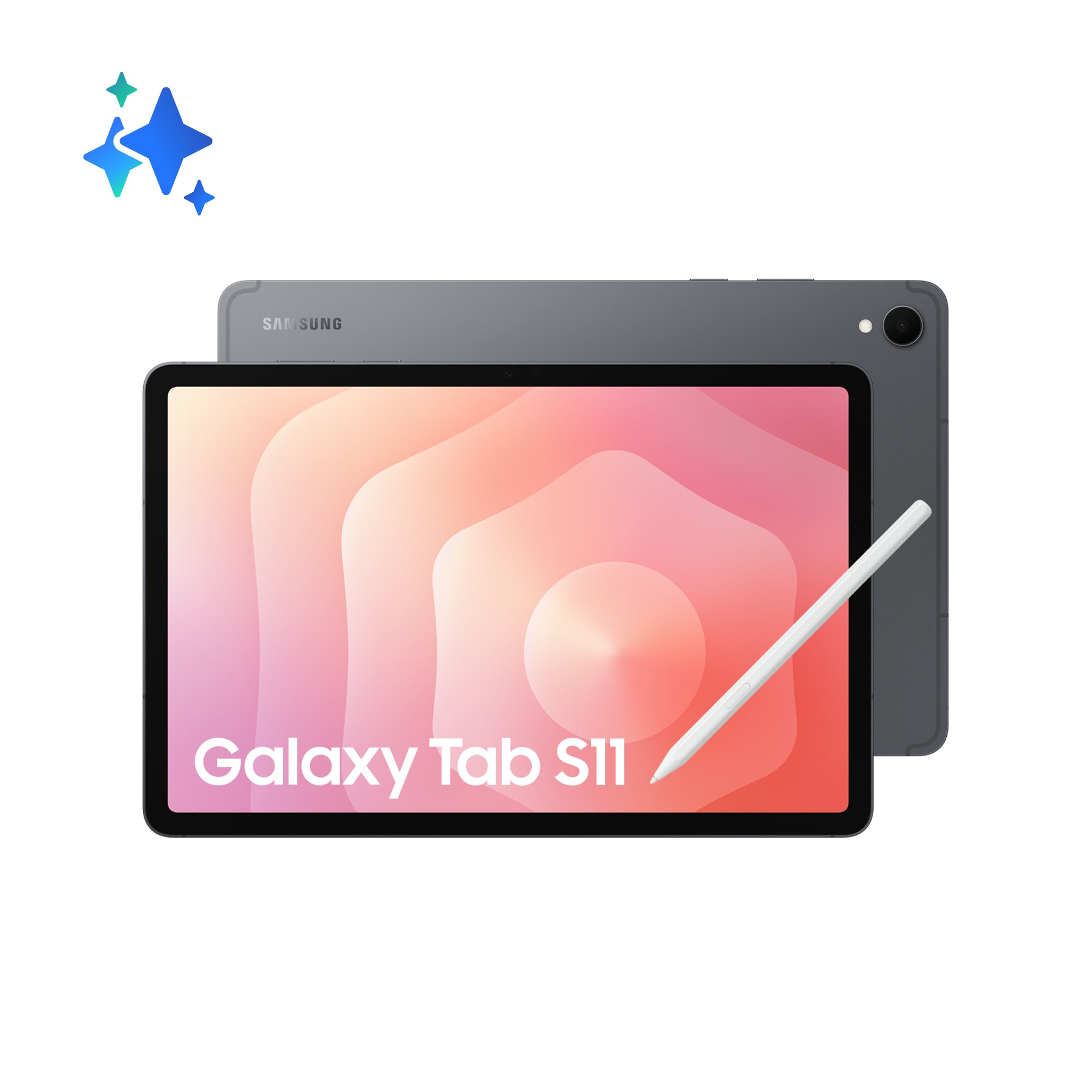 Samsung Galaxy Tab S11 – 11", 128 GB, 12 GB RAM, WLAN, Android 16, Grau