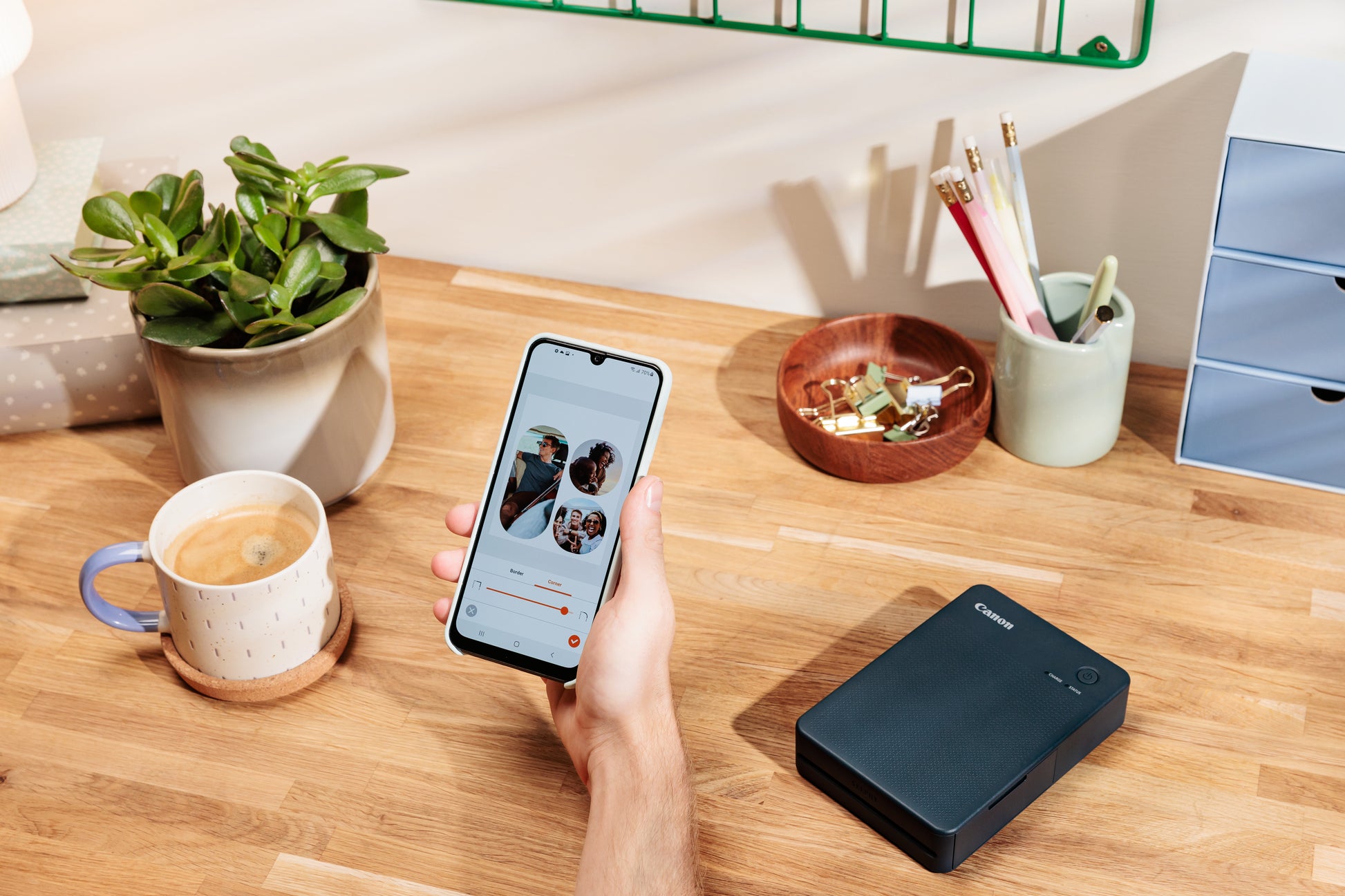 Canon SELPHY QX20 – Fotodrucker, Farbe, WLAN/USB, 287 × 287 dpi