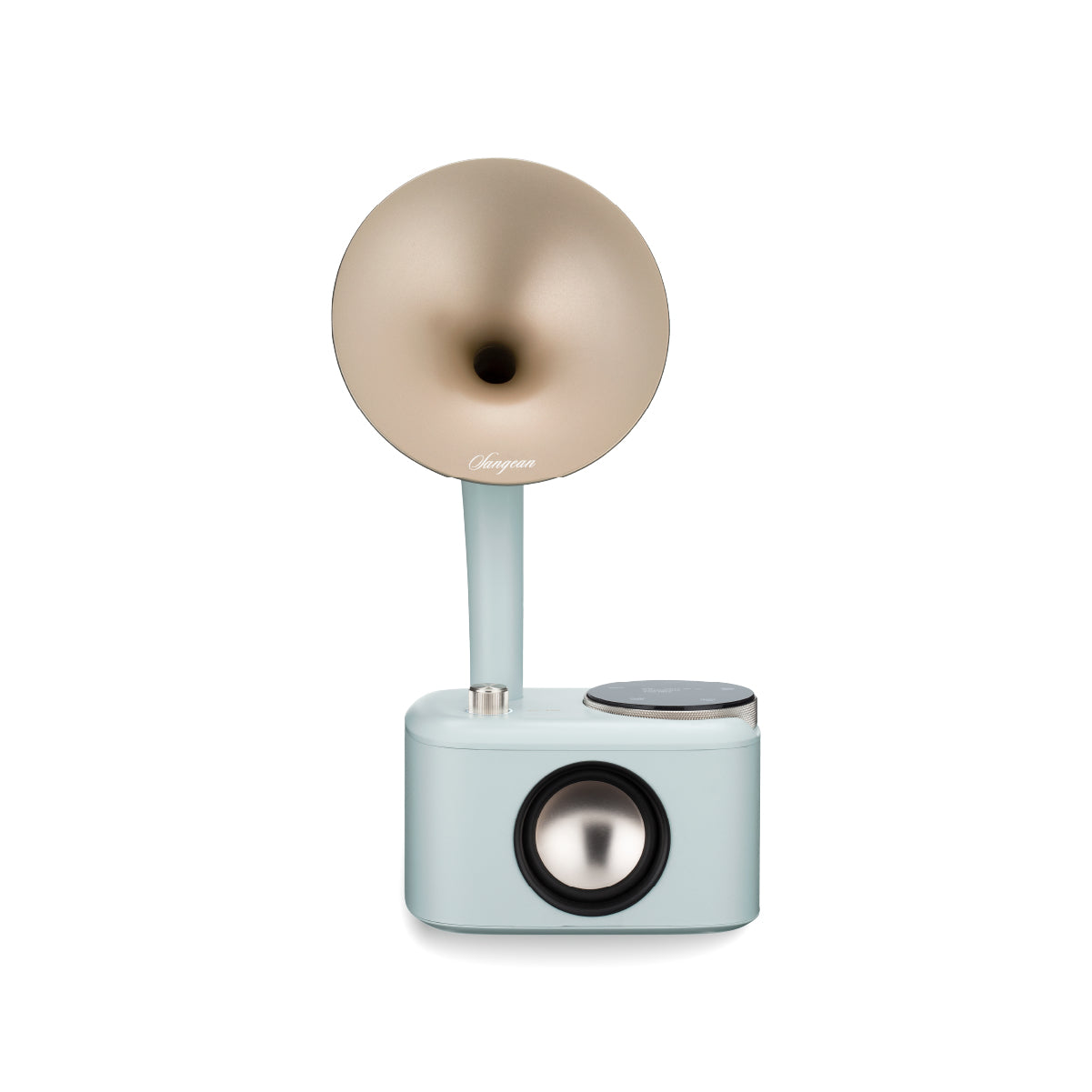 Sangean CP-100D – Tragbares DAB+ Radio, UKW, Bluetooth – Mint/Gold