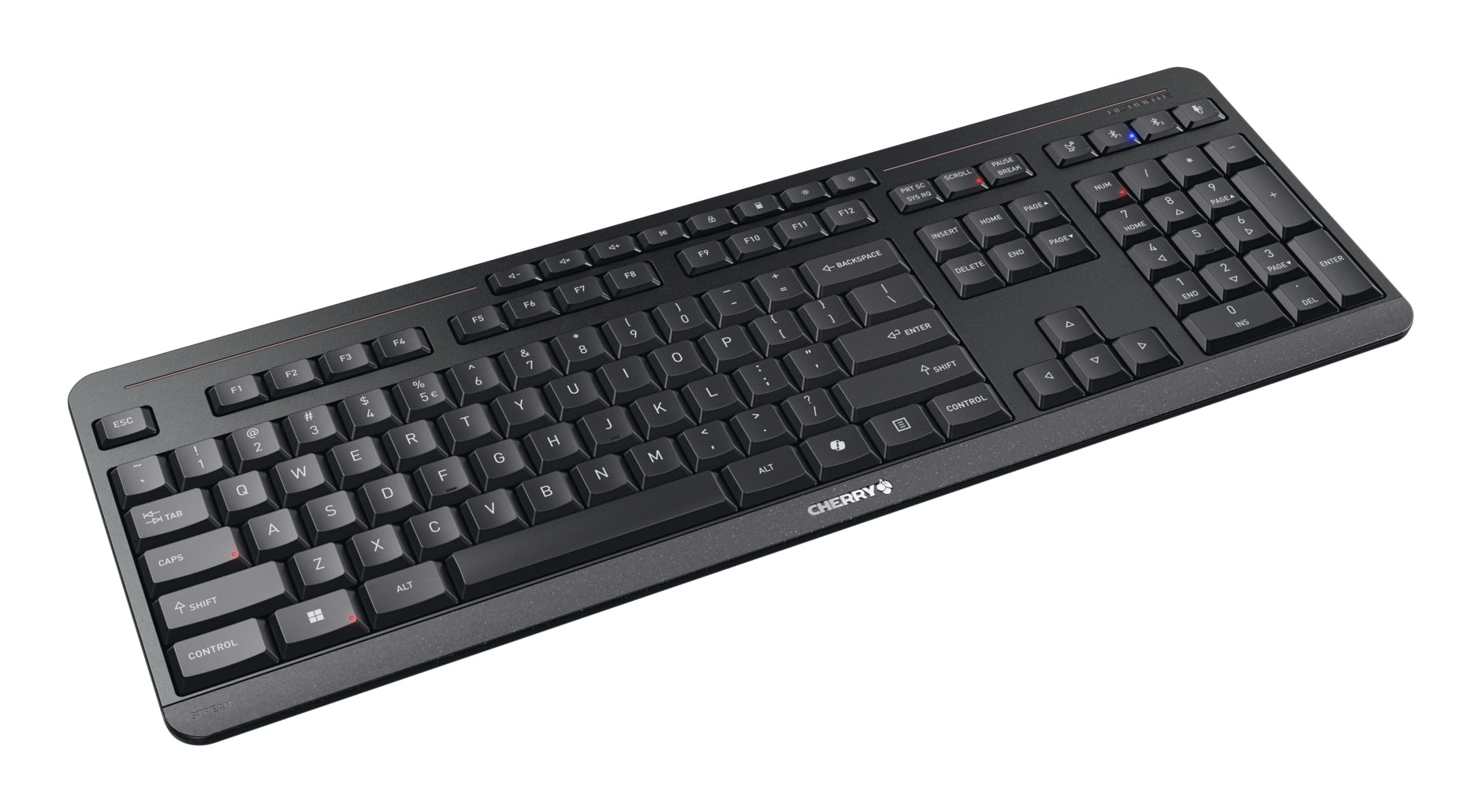 CHERRY 12033128 – Tastatur, kabelgebunden (USB-B), US-Layout (EN)
