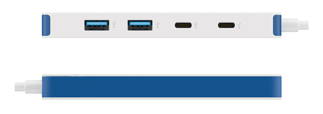 Targus HyperDrive Flex USB-Hub – USB-C, 4× USB-A, für Windows/Mac